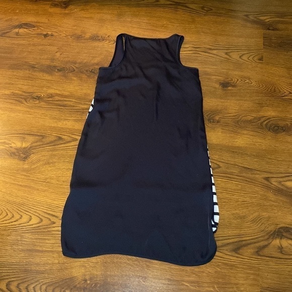 🌷 Michael Kors🌷Black & White Striped Sleeveless Slip Dress - Picture 8 of 12